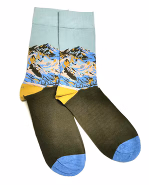 1 Par  Strumpor Färgglada Storlek 36-40