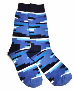 1 Par  Strumpor Färgglada Storlek 36-40