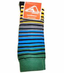 1 Par  Strumpor Färgglada Storlek 36-40