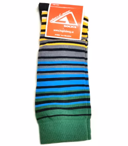 1 Par  Strumpor Färgglada Storlek 36-40