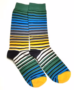 1 Par  Strumpor Färgglada Storlek 36-40