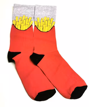 1 Par  Strumpor Färgglada Storlek 36-40