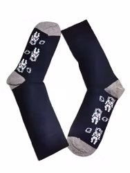 1 Par  Strumpor Färgglada Storlek 36-40