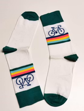 1 Par  Strumpor Färgglada Storlek 36-40