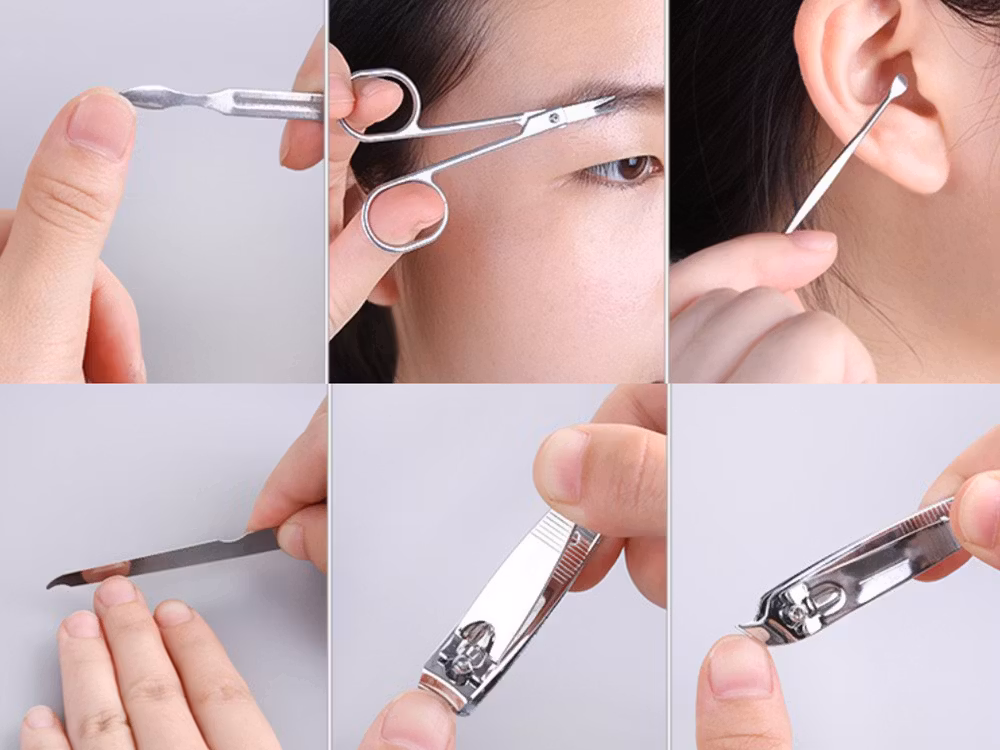 Nagel kit-Nagelvård Manikyr Kit 7 delar