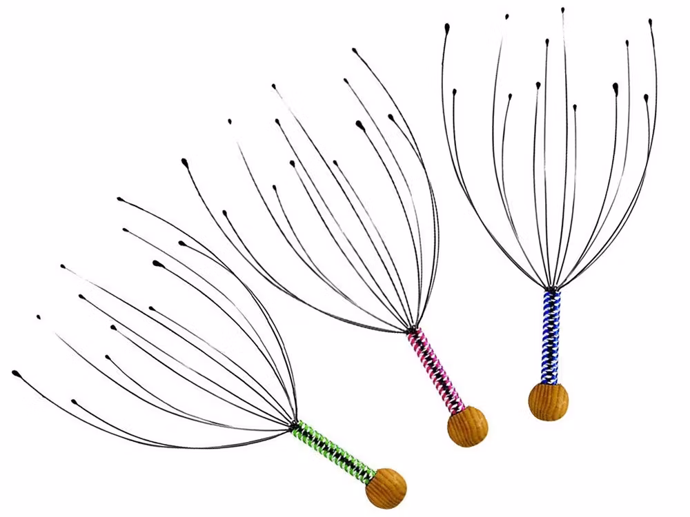 Huvudmassage / Huvudkliare / Skalpmassage - Massera hårbotten