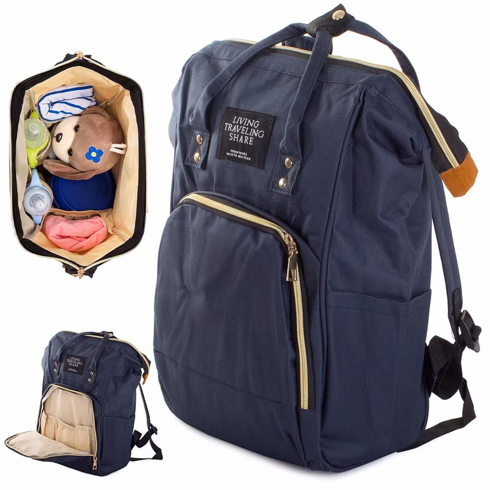 Ryggsäck, väska, barnvagn, arrangör, för mamma, pappa,