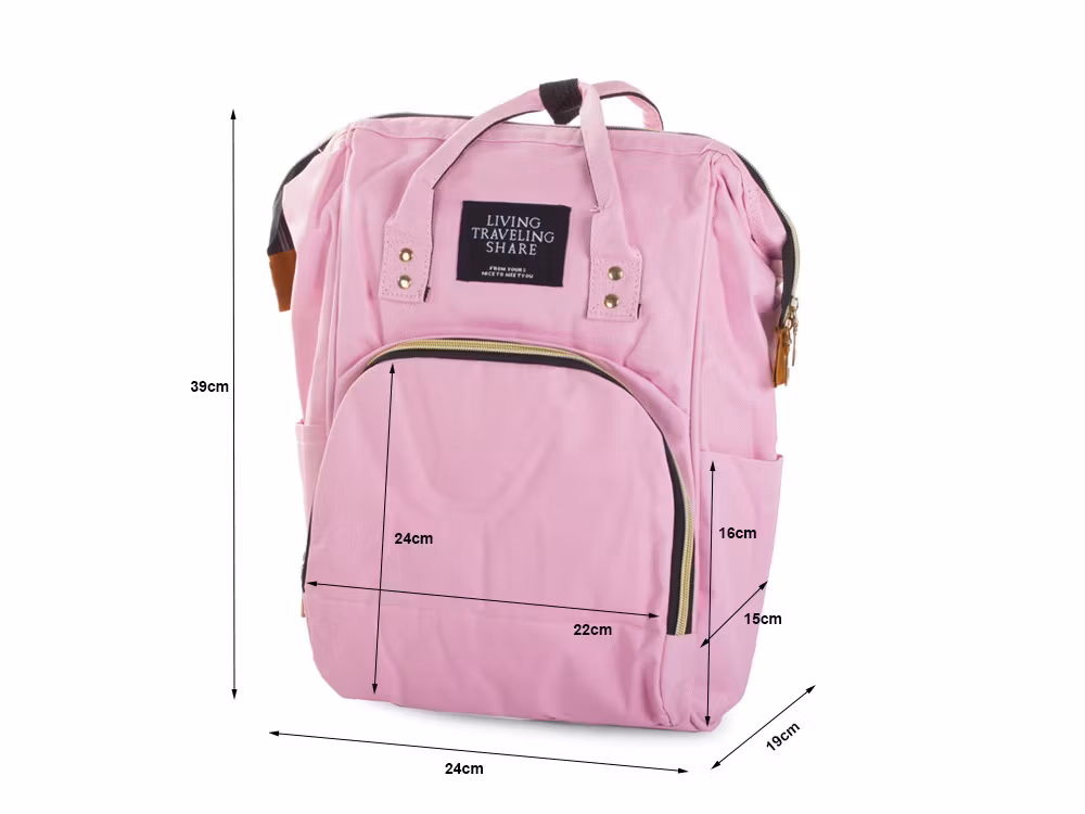 Ryggsäck, väska, barnvagn, arrangör, för mamma, pappa,