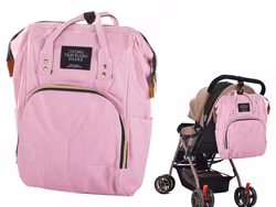 Ryggsäck, väska, barnvagn, arrangör, för mamma, pappa,