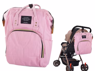 Ryggsäck, väska, barnvagn, arrangör, för mamma, pappa,