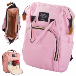 Ryggsäck, väska, barnvagn, arrangör, för mamma, pappa,