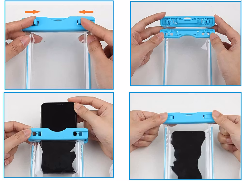 Vattentätt fodral, telefonfodral, pool, strand