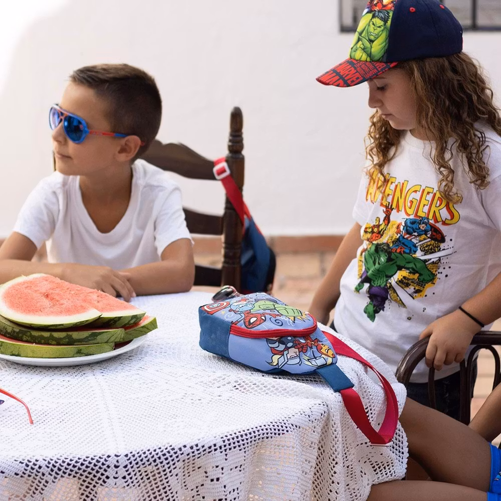 AVENGERS - väska bandolera, blå