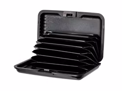 Kortfodral dokument aluminiumplånbok