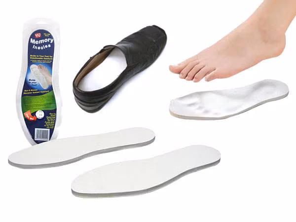 Skosulor-Ortopediska skoinlägg i minnesskum