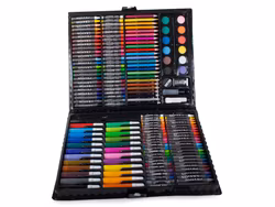 Konstnärligt set, målarlåda, 168 delar