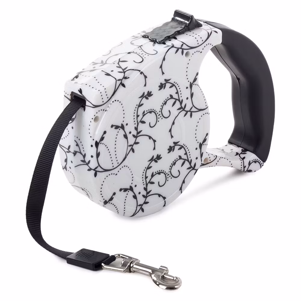 Hundkoppel med automatisk låsning 5m 15kg