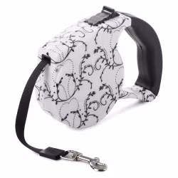 Hundkoppel med automatisk låsning 5m 15kg