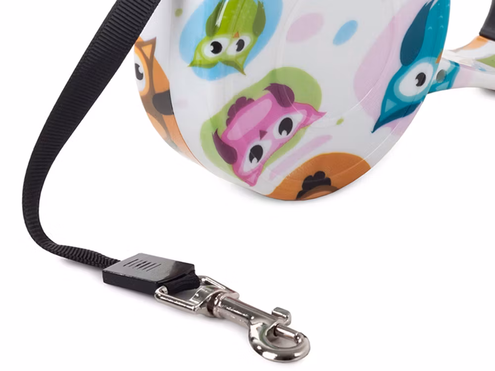 Hundkoppel med automatiskt lås, design 5m, 15kg