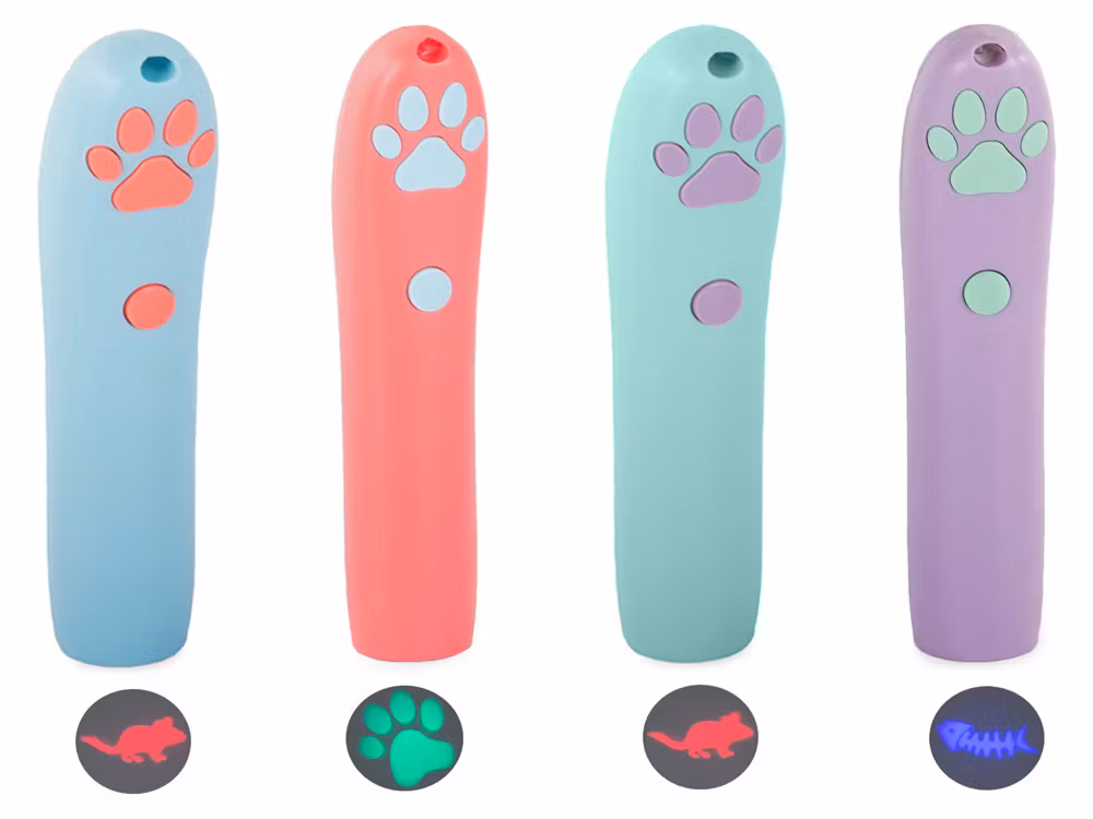 Kattlaserdjurleksakpekare ljus- Djurleksakslampa för katt