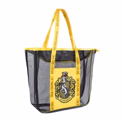 HARRY POTTER - strandväska premium Hufflepuff, gul