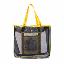 HARRY POTTER - strandväska premium Hufflepuff, gul