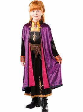 Disney Ice Magic, Lyxig Anna-dräkt 3-4 år