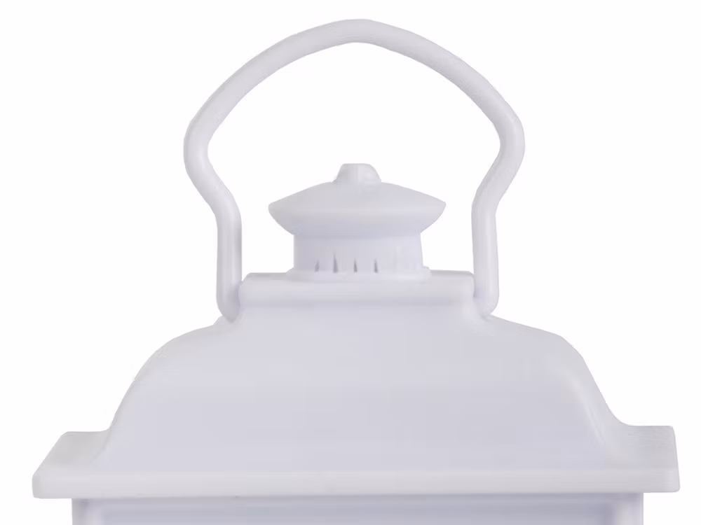 Jullykta lykta dekoration led dekoration målat glas snögubbe lykta