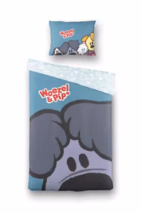 Woezel & Pip påslakan Woezel