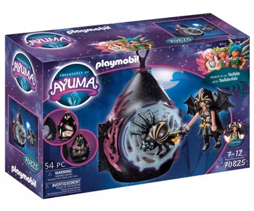 PLAYMOBIL Ayuma Bat Fairies Playhouse - Lekstuga med karaktär och tillbehör 54 pcs