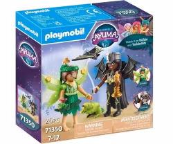 Playmobil Ayuma 71350 Forest Fairy och Bat Fairy med andedjur