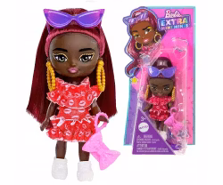 Barbie Extra Minidockor  4 blandade i display 8x16cm