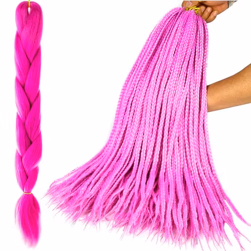 Syntetiska flätor - Lila