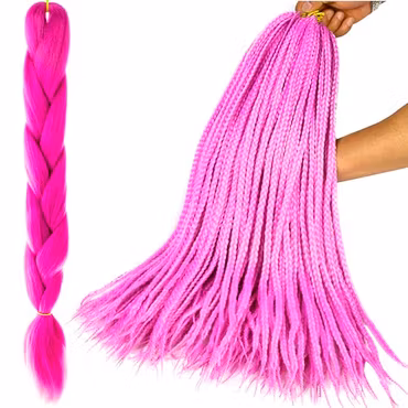Syntetiska flätor - Lila