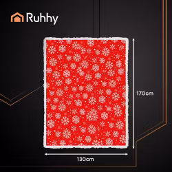 julfilt, dubbelsidig lammfilt 130x170, överkast, pläd, filt