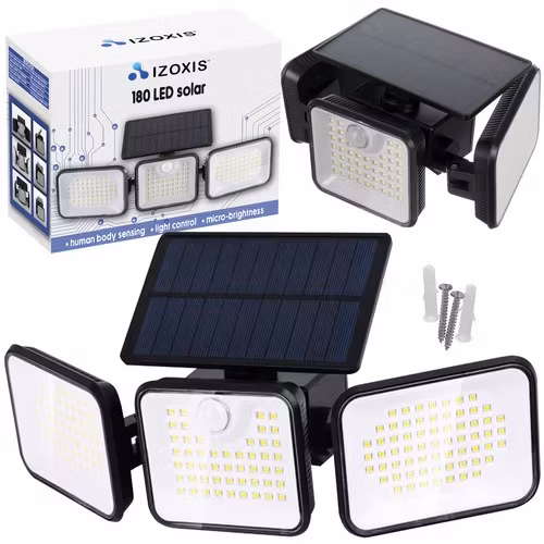 Solcellslampa 180 LED