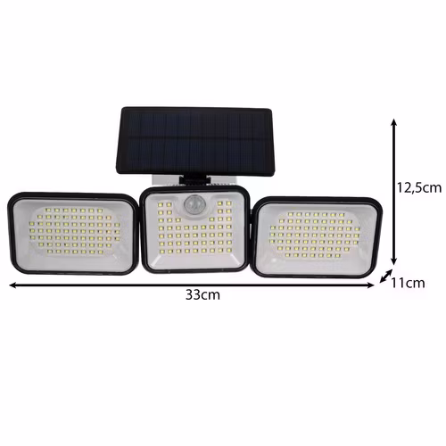 Solcellslampa 180 LED