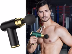 Mini muskelmassagepistol kraftfull bärbar massagepistol