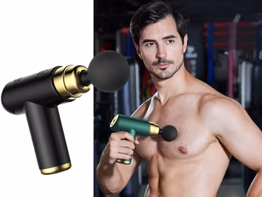 Mini muskelmassagepistol kraftfull bärbar massagepistol