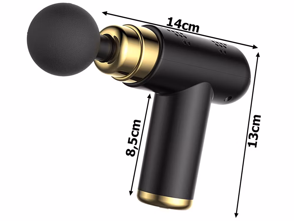 Mini muskelmassagepistol kraftfull bärbar massagepistol