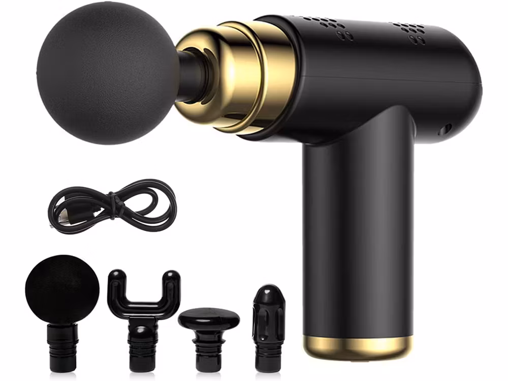 Mini muskelmassagepistol kraftfull bärbar massagepistol