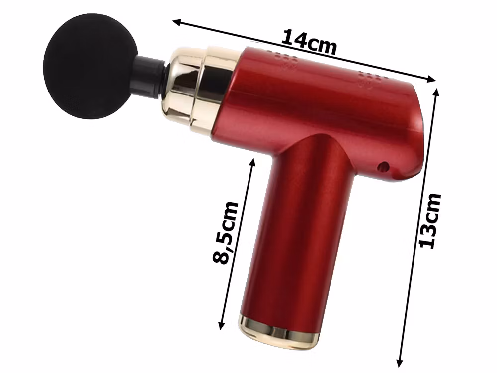 Mini muskelmassagepistol kraftfull bärbar massagepistol