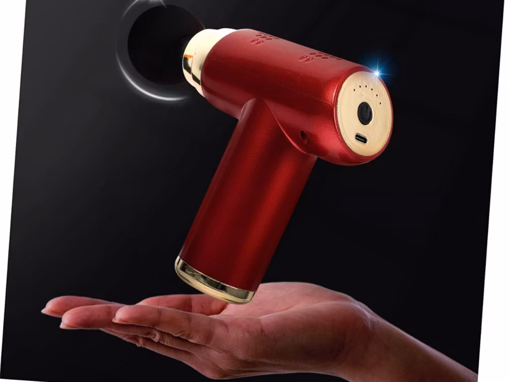 Mini muskelmassagepistol kraftfull bärbar massagepistol