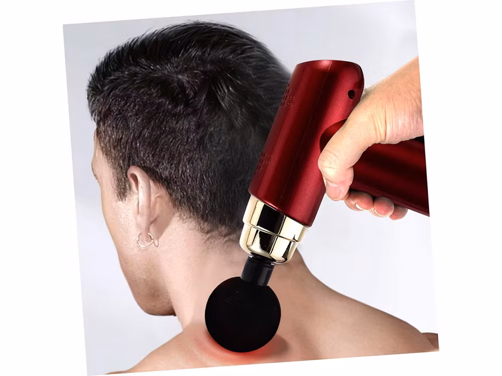 Mini muskelmassagepistol kraftfull bärbar massagepistol