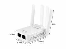 Kraftfull wifi-repeater med 300 Mbps WPS
