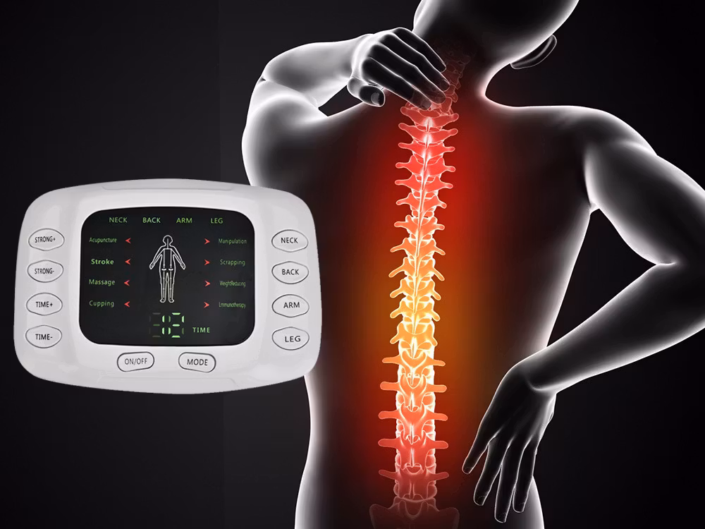 Ems tens muskelelektrostimulator stark