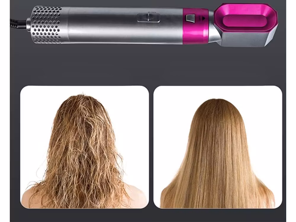 Hårtork, hårkrulle, hårvårdsset 3 i 1