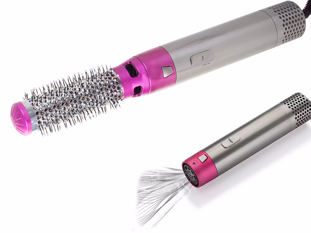 Hårtork, hårkrulle, hårvårdsset 3 i 1