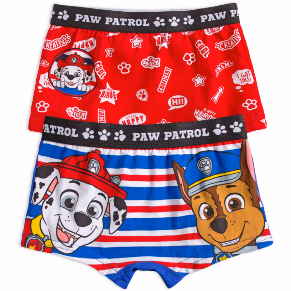 Barn Kalsonger - Paw Patrol barnboxershorts 2 pack