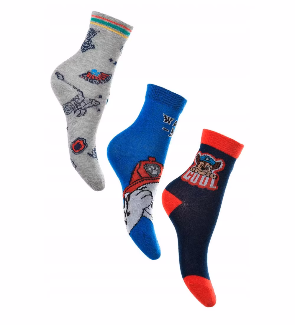 Paw Patrol barnstrumpor 3 Par